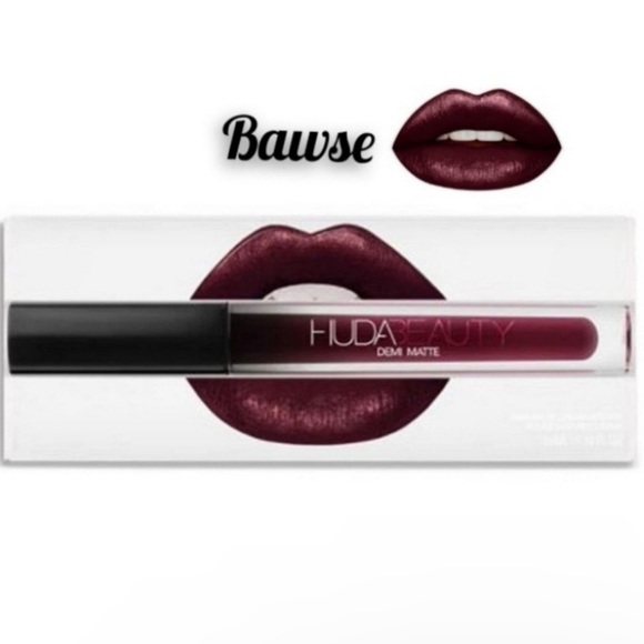 ๐ HUDA BEAUTY Demi Matte Lipstick in BAWSE - Picture 3 of 8